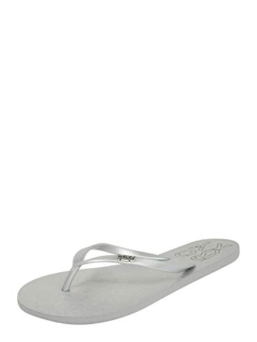 Roxy Viva Stamp, Zapatos de Playa y Piscina para Mujer, Plateado (Silver SIL), 39 EU