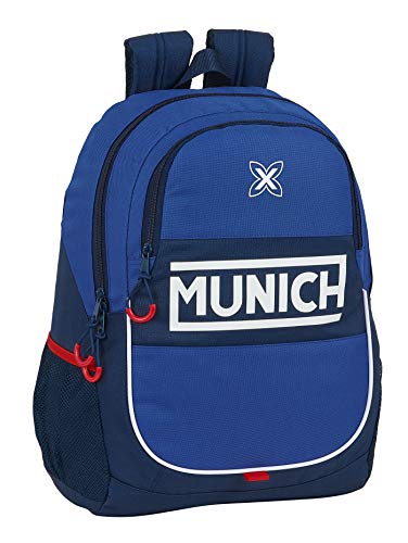 safta 612074665 Mochila Escolar de Munich Retro, 320x160x440mm