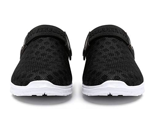 SAGUARO Sandalias de Playa Hombre Mujer Zuecos de Sanitarios Zapatillas Ligeros Respirable Zapatos Verano Negro Gr.41