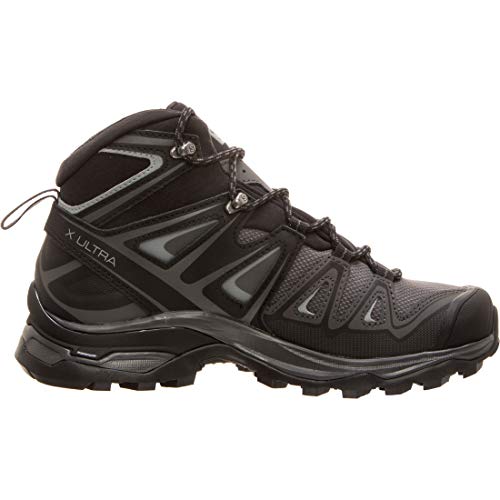 Salomon X Ultra 3 Mid GTX, Zapatillas para Caminar Mujer, Magnet/Black/Monument, 38 EU