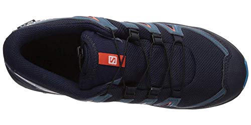 Salomon XA Pro 3D CSWP K, Zapatillas de Deporte Unisex Niños, Azul/Naranja (Navy Blazer/Mallard Blue/Hawaiian Surf), 27 EU