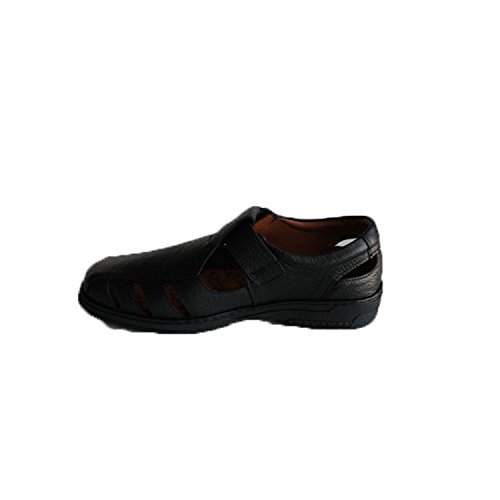 Sandalias Hombre Especial para diabéticos Muy cómodas Primocx en Negro Talla 43