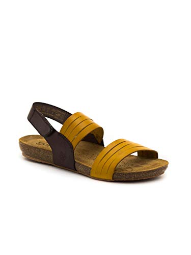 Sandalias Yokono Beach Mostazas para Mujer 40 Amarillo