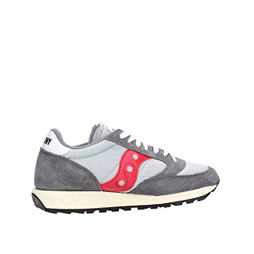 Saucony Jazz Original Vintage, Zapatillas Hombre, Gris (Grey/Red 55), 39.5 EU