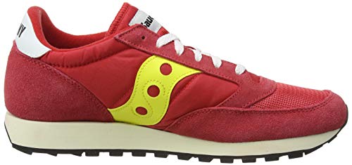 Saucony Jazz Original Vintage, Zapatillas Hombre, Rojo (Red/Yellow 56), 39 EU