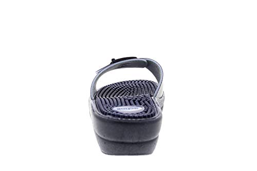 Scholl Chanclas de Playa New Massage Azul 39