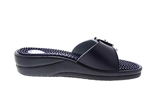 Scholl Chanclas de Playa New Massage Azul 39