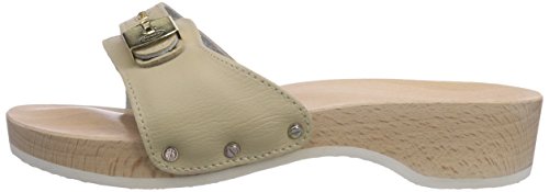 Scholl PESCURA Wedge Sand, Zuecos para Mujer, 39 EU