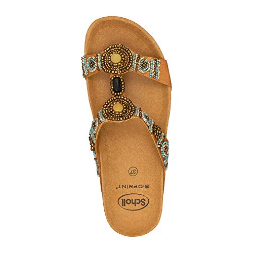 Scholl Sandalias sin Tira New Bogota' Wedge Oro 37