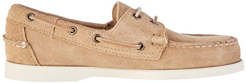 Sebago Docksides Portland Suede, Náuticos Hombre, Beige (Beige Camel 906), 42 EU