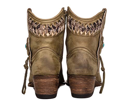 Sendra Boots Botín Cowboy 14095 Debora Flota Lavado (38 EU, Verde)