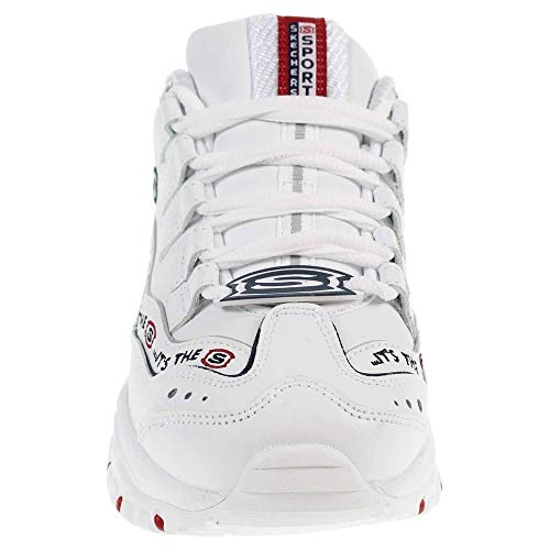 Skechers 13408-WNVR, Zapatillas Mujer, White, 38 EU