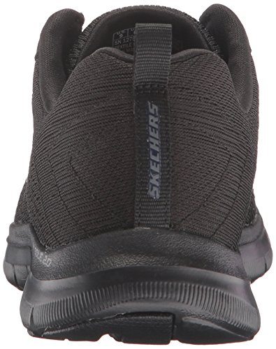 Skechers Flex Appeal 2.0 Break Free, Zapatillas de Deporte para Mujer, 35 EU, Negro (Bbk)