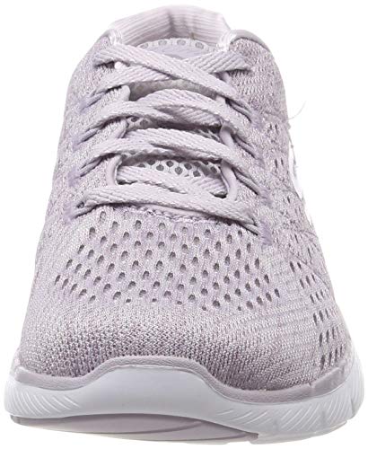 Skechers Flex Appeal 3.0-Satellites, Zapatillas Mujer, Morado (Lavender Lav), 38 EU