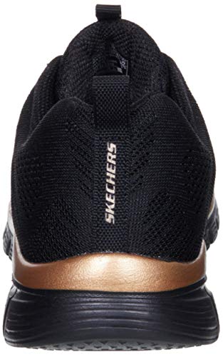 Skechers Graceful Get Connected, Zapatillas Mujer, Black, 39 1/3 EU