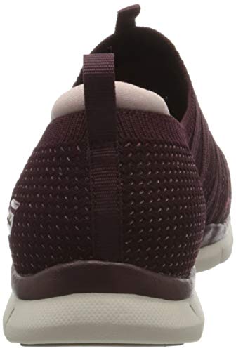 Skechers Gratis, Zapatillas Mujer, Ciruela Malla Strech Fit, 39 EU