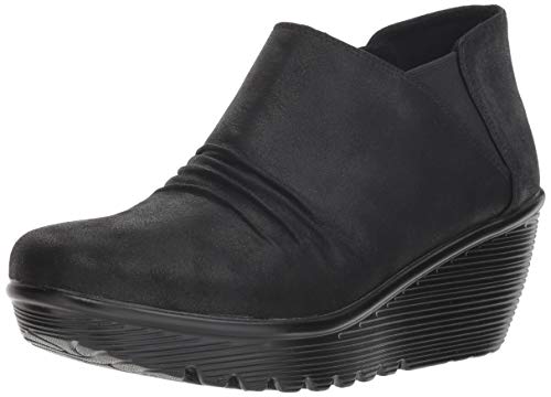 Skechers Parallel, Botines Mujer, Negro (Black Blk), 39 EU