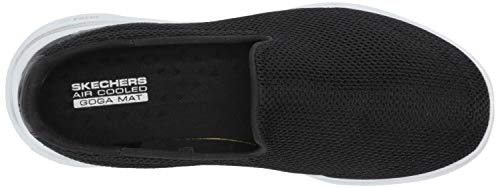 Skechers Performance Go Walk 5, Zapatillas Mujer, Negro (BKW Black Textile/Trim), 39 EU