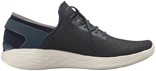 Skechers Performance You-Inspire, Zapatillas Mujer, Multicolor (NVY Black Textile/Trim), 39 EU