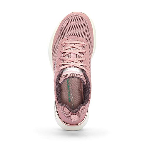 Skechers Skech-Air Dynamight-Fast Brak, Zapatillas Mujer, Morado (Mauve Mesh/Off White Trim MVE), 39 EU