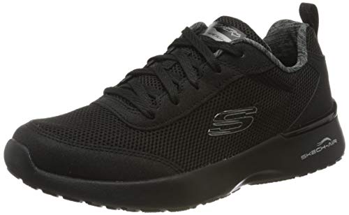 Skechers Skech-Air Dynamight-Fast Brak, Zapatillas Mujer, Negro (Black Mesh/Black Trim BBK), 40 EU