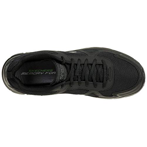 Skechers Track-scloric 52631-bbk, Zapatillas Hombre, Negro (Black 52631/Bbk), 42 EU