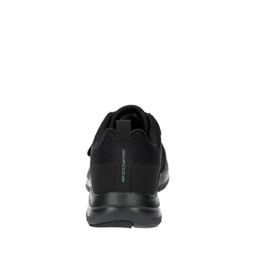 Skechers - Zapatillas Deportivas De Hombre Nobuck Y Nylon De Color Negro