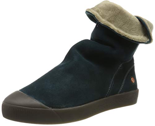 Softinos Kaz469sof, Botas Altas Mujer, Verde (Dk. Petroleo 007), 40 EU