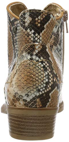 s.Oliver 5-5-25337-34, Botas Camperas Mujer, Beige (Beige Snake 409), 38 EU