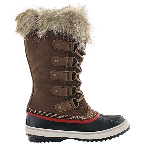 Sorel Joan Of Arctic Ii, Botas de Nieve, Mujer, Marrón (Umber/Red Dahlia 261Umber/Red Dahlia 261), 36 EU