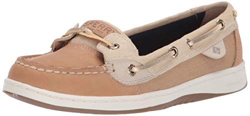 Sperry Angelfish - Zapatos náuticos para Mujer, Color Blanco, Talla 40.5 EU Weit