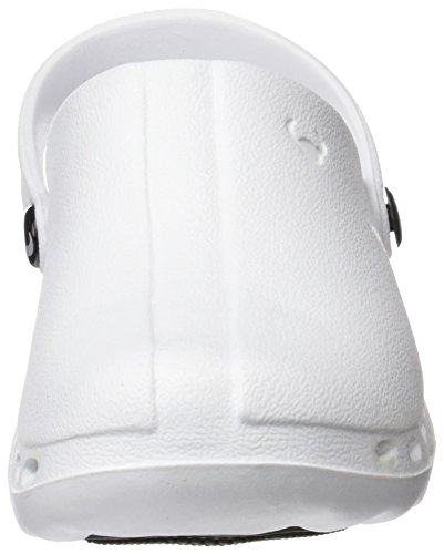 Suecos Oden, Zuecos de Trabajo, Unisex, Adulto, Blanco (White), 43 EU