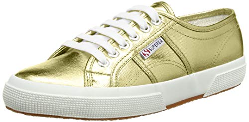 Superga 2750-COTMETU S002HG0, Zapatillas Unisex para Adultos, Dorado Dorado, 37