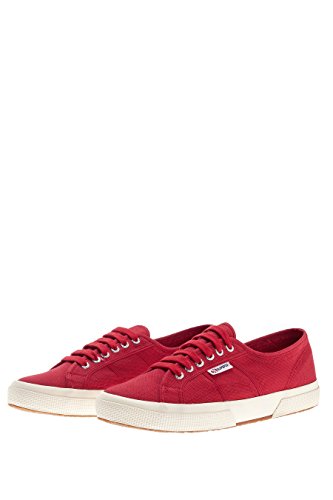 Superga 2750-cotu Classic, Zapatillas de Estar por casa Unisex Adulto, Rojo (Red 975), 42.5 EU