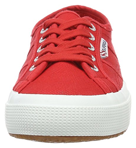 Superga 2750 Cotu Classic, Zapatillas Unisex, Multicolor (Rojo/Blanco), 39 EU (5.5 UK)