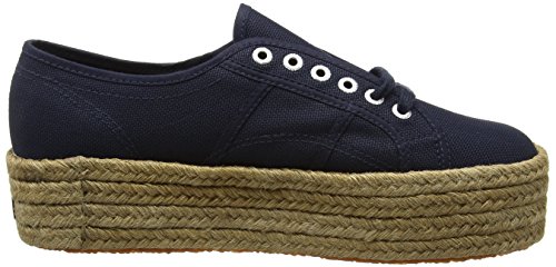 Superga 2790-COTROPEW, Zapatillas Mujer, Azul (Marineblau), 40 EU (6.5 UK)