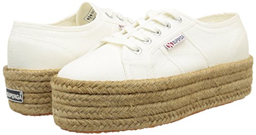 Superga 2790-COTROPEW, Zapatillas Mujer, Blanco (901 White), 40 EU (6.5 UK)