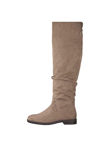 Tamaris 1-1-25500-23, Botas Mosqueteras Mujer, Marrón (Antelope 375), 38 EU