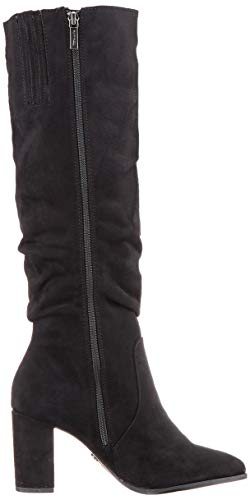 Tamaris 1-1-25519-34, Botas Mosqueteras Mujer, Negro (Black 001), 36 EU