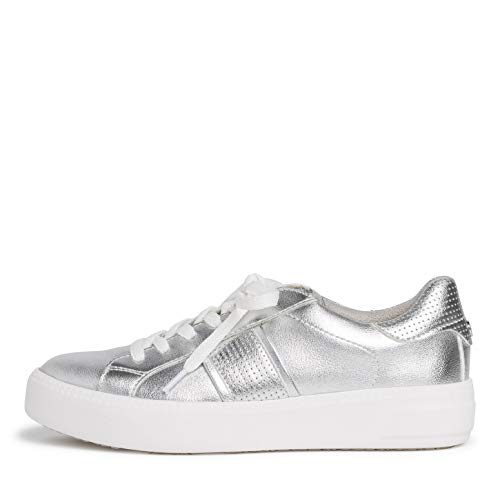 Tamaris Mujer Zapatillas, señora Bajo,Touch It,Zapato con Cordones,Plataforma de la Suela,Ocio,Zapato bajo,Zapato de Calle,Silver Uni,38 EU / 5 UK