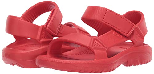 Teva Hurricane Drift Sandal Kids, Sandalias con Correa de Tobillo Unisex niños, Rojo, 31 EU