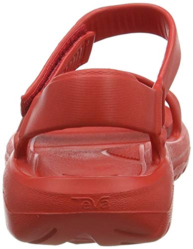 Teva Hurricane Drift, Sandalias de Punta Descubierta Mujer, Rojo (Fiery Red Fyr), 38 EU