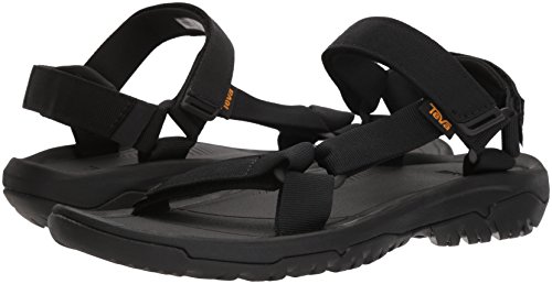 Teva Hurricane Xlt2, Sandalias de Punta Descubierta Hombre, Negro (Black Blk), 42 EU