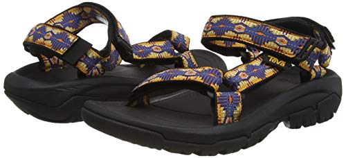 Teva Hurricane Xlt2, Sandalias de Punta Descubierta Mujer, Negro (Canyon To Canyon Ctcn), 39 EU