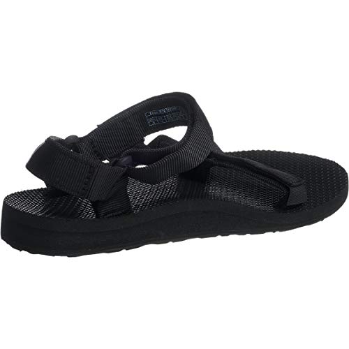 Teva Original Universal, Sandalias de Punta Descubierta Mujer, Negro (Black Black), 36 EU