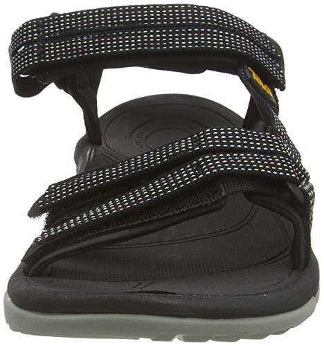 TEVA W Terra FI Lite, Sandalias Mujer, City Lights Black/Pastel, 40 EU