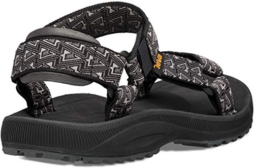 Teva Winsted, Sandalias de Punta Descubierta Hombre, Negro (Bamboo Black Bmblc), 44.5 EU