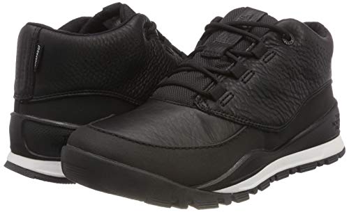 The North Face Edgewood, Botas Chukka para Hombre, Negro (Tnf Black/Tnf White Ky4), 44.5 EU