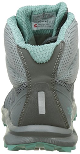 The North Face Litewave Fastpack Mid GTX, Botas de Senderismo Mujer, Gris (Grey), 41 EU