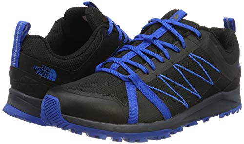 The North Face M Litewave Fastpack II, Zapatillas de Senderismo Hombre, Negro TNF Negro Bomber Azul Y9z, 40 EU